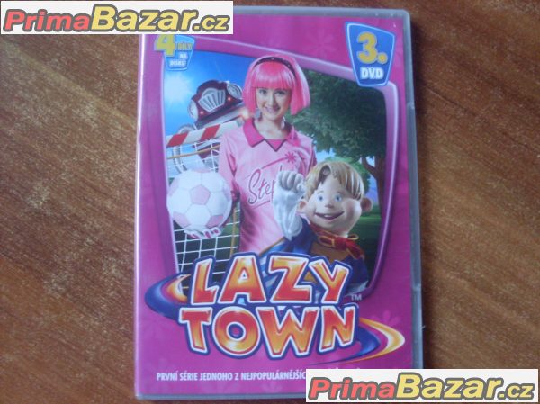 Prodám  DVD pro děti: Lazy Town 3 dvd, Lazy Town 4 dvd, Lazy Town 5 dvd
