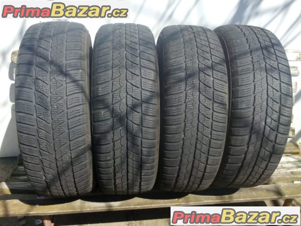 4x zimní pneu 195/65/15 vzorek 4mm