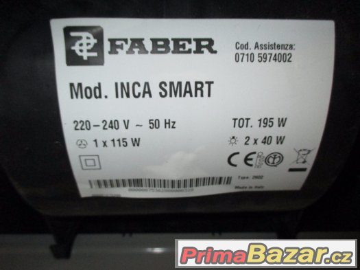 Prodám novou digestoř Faber Inca smart