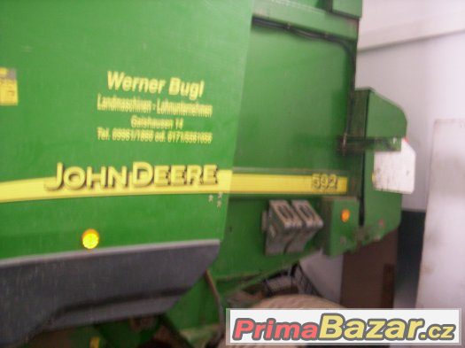 Prodám lis na kulaté balíky John Deere 592