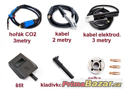 svářečka invertor TIG / MMA , KOMBI 2v1 včetně kabelů