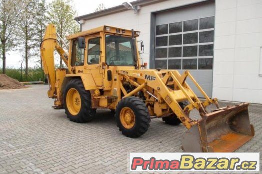 Prodám traktor bagr MF 50 DA