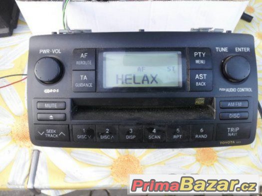 Auto radio z TOYOTA 58816