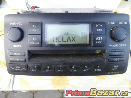 Auto radio z TOYOTA 58816