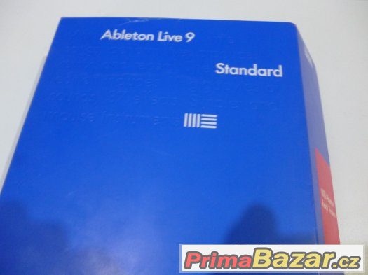 Software ABLETON Live 9 Standard (Nepoužitý+záruka 17.3.18)