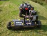 Mulčovač za čtyřkolku BCQ-120 s benzínovým motorem 18 Hp