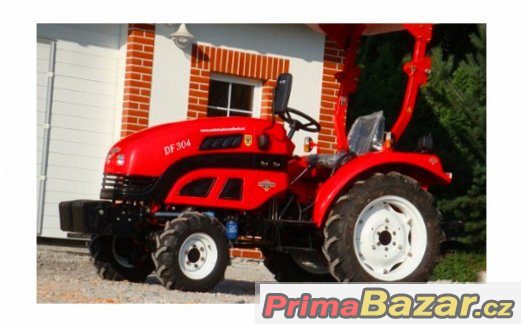 Traktor DongFeng 304, malotraktor výkon 30 Hp , 4x4 na SPZ