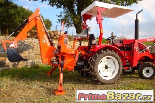 Traktorový podkop DH-6, Zadní podkop za traktor