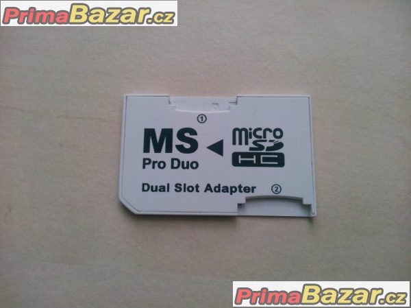 Prodám MemoryStick adaptér pro MicroSD karty-cena dohodou