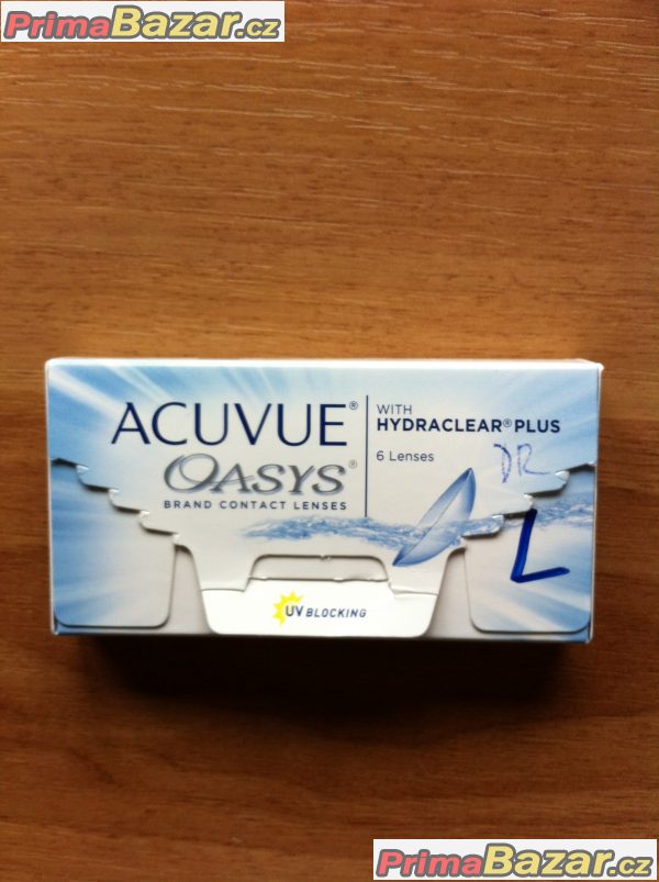 Kontaktní čočky Acuvue Oasys HydraclearPlus 5 čoček, -1.75, 8.4