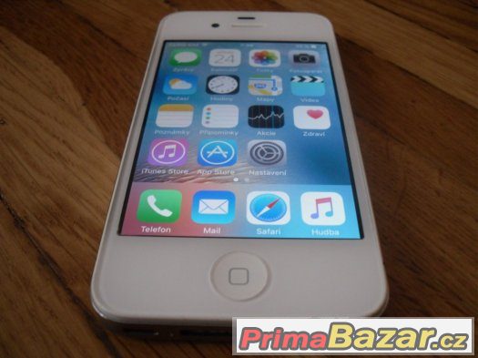 Apple Iphone 4S White,16GB, top stav, komplet.