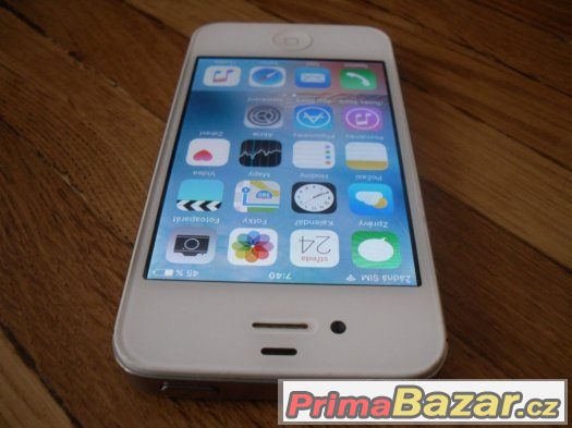 Apple Iphone 4S White,16GB, top stav, komplet.