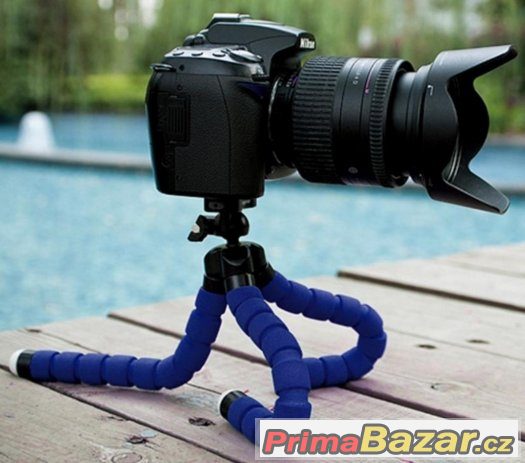 Ohebný flexi stativ tripod Braun - nové