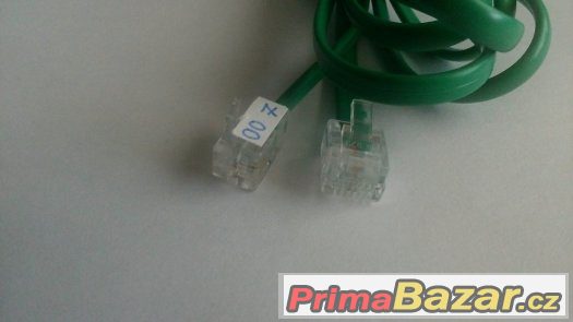 Telefoní kabel zelený (1,5m) Telefoní kabel zelený (1,5m)