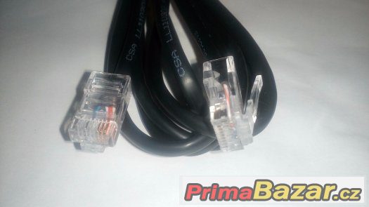 Ethernet kabel černý a žlutý (2m) Ethernet kabel černý a žlutý (2m)