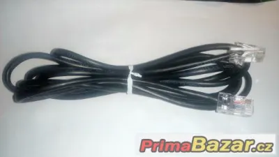 Ethernet kabel černý a žlutý (2m)