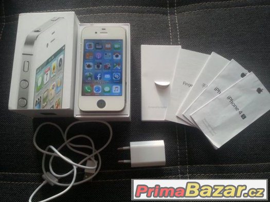 iPhone 4S-64 GB,| PLNĚ FUNKČNÍ | Bílá | Apple | NOVÝ