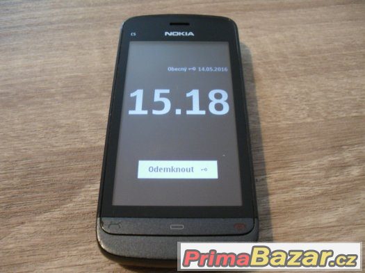 Nokia C5-03,5MPx foto,Symbian,navigace,Super stav.