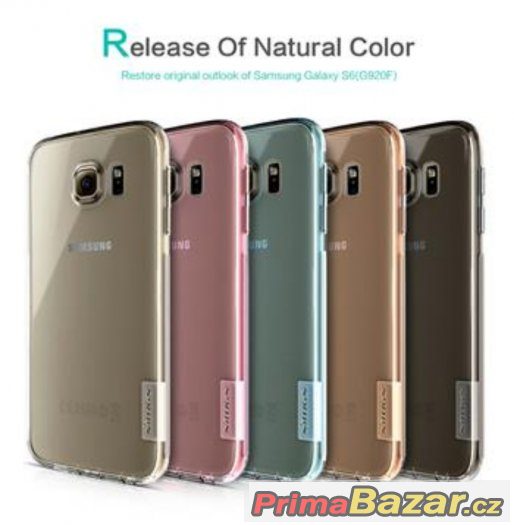 Samsung S6 Galaxy G920 Tvrzené sklo+Silikonové pouzdro