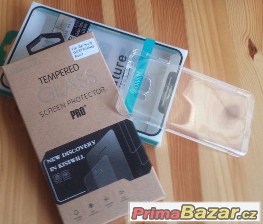 Samsung Alpha G850: Tvrzené sklo a Slim Silikonové pouzdro Samsung Alpha G850: Tvrzené sklo a Slim Silikonové pouzdro