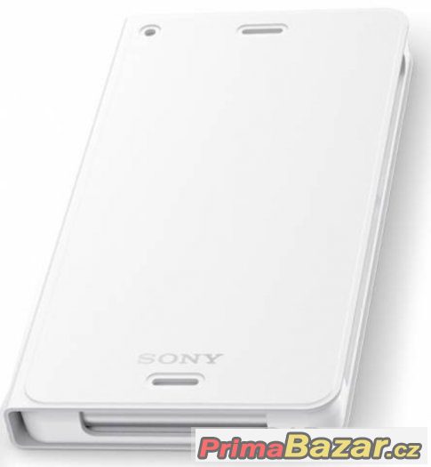 Flipové pouzdro Sony Xperia Z3 WCR14, bílé