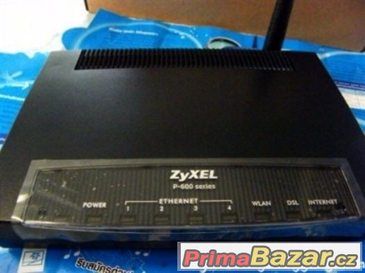 WiFi router ZyXEL P-600 (+bonus)