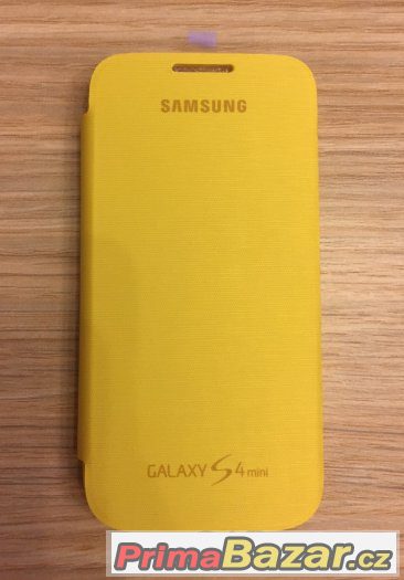 samsung-flipove-pouzdro-pro-galaxy-s4-mini-zlute-nove