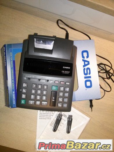 Prodám kalkulačku s tiskem CASIO FR 2650T