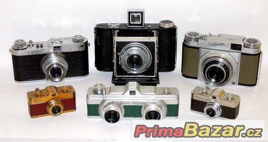 Koupím staré fotoaparáty - nabídněte - domluvíme se