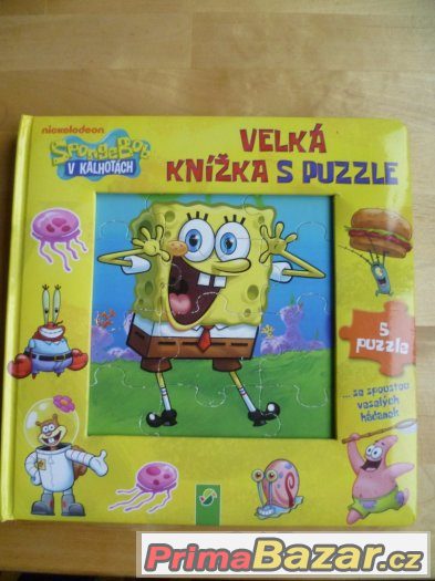 Kniha-Spongebob Puzzle