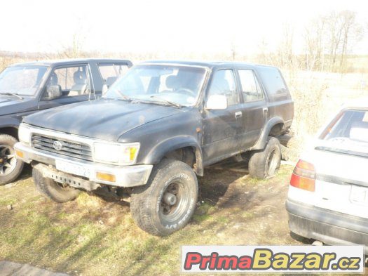 Rozprodám díly na Toyotu 4 Runner 3.0V6 Rok 94