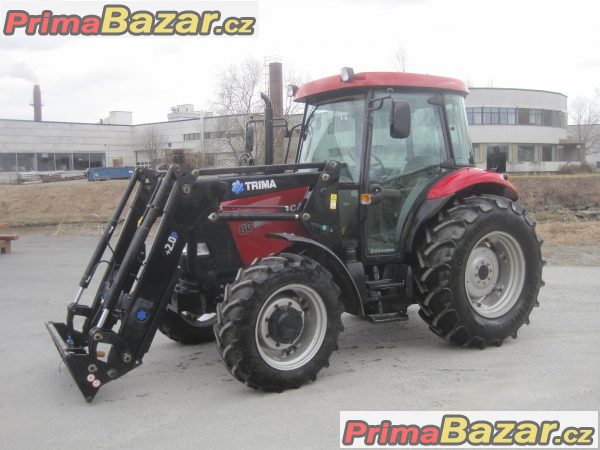 Case IH J8-0X s čelním nakladačem