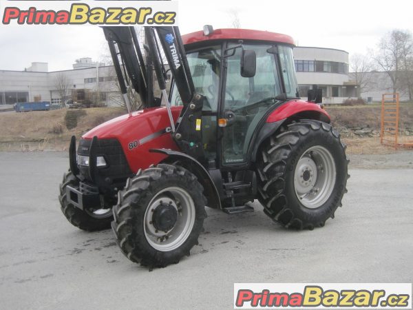 Case IH J8-0X s čelním nakladačem