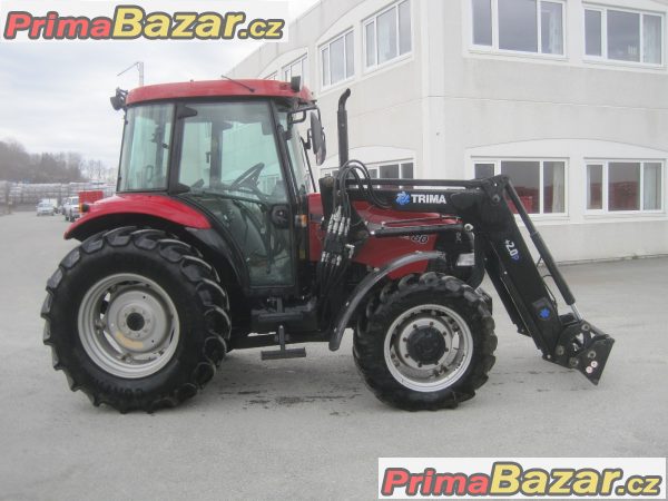 Case IH J8-0X s čelním nakladačem