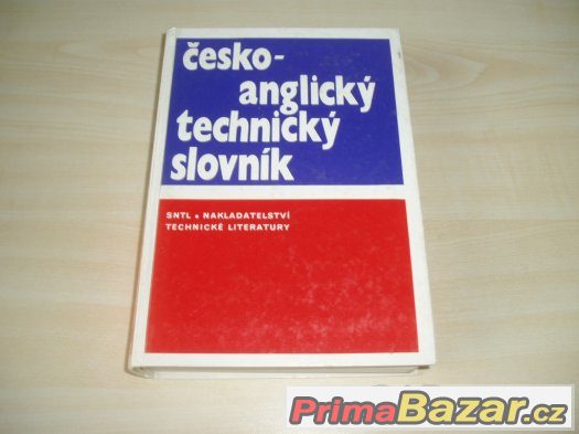 Česko-anglický technický slovník