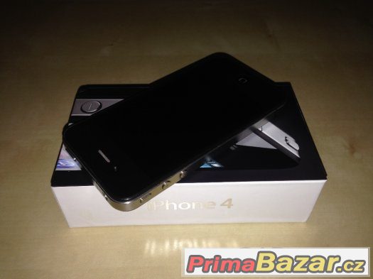 Apple iPhone 4 16GB černý - TOP STAV
