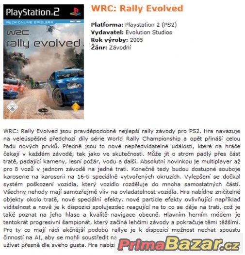 WRC: Rally Evolved