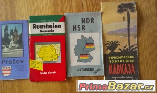 Predám staršie mapy – fotografie 5