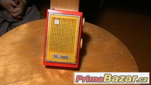 starožitné radio Orljonok