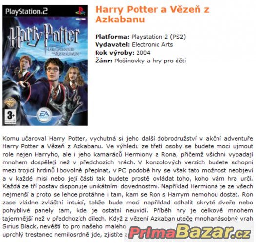 Harry Potter a Vězeň z Azkabanu