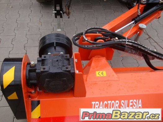 Příkopový, stranový mulčovač MP-125 za traktor od 20 Hp