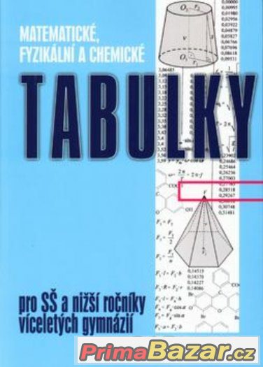 matematické, fyzikální a chemické tabulky