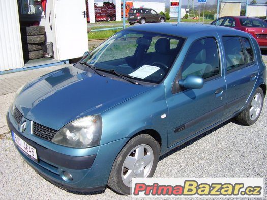 Prodám Renault CLIO 1,5 DCi r.v. 2003  KLIMA