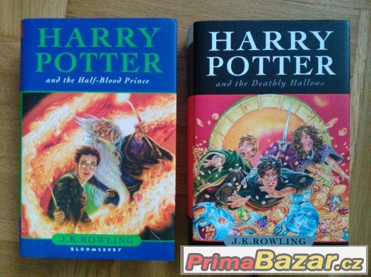 Harry Potter 6 a 7 v angličtině