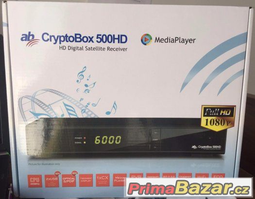 AB CryptoBox 500HD - TOP STAV