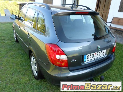 Prodám hezkou Škoda Fabia 1,4, LPG +benzin 16 ventil, 63 KW,