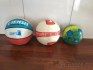 Fotbal a basketbal míč