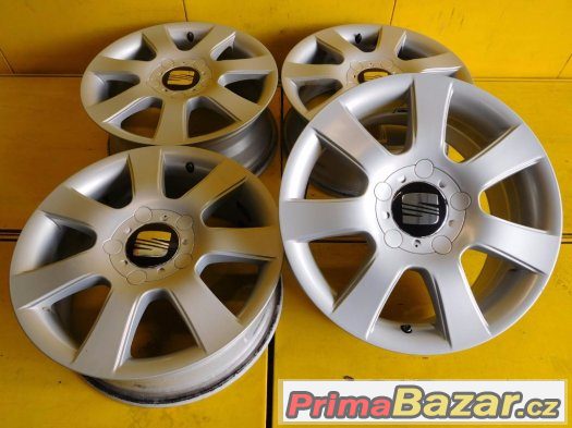 Seat Toledo, Leon 5x112 R16 ET50 - 4x orig. ALU disky Seat