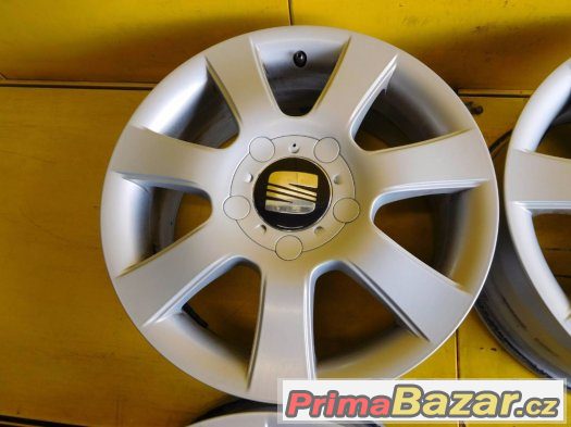 Seat Toledo, Leon 5x112 R16 ET50 - 4x orig. ALU disky Seat