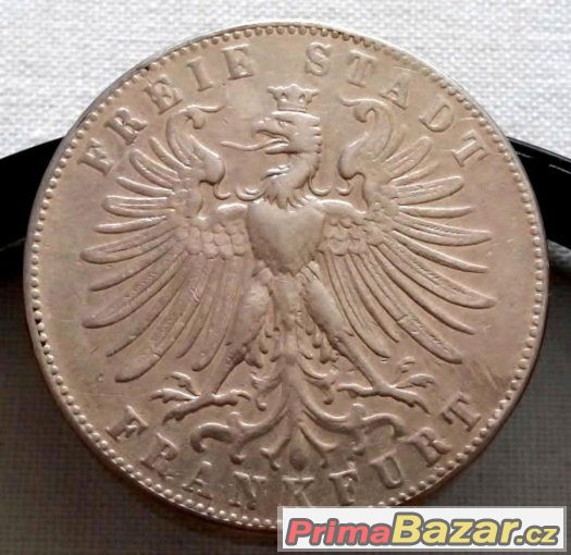 Tolar střelecký 1862, město Frankfurt - R Tolar střelecký 1862, město Frankfurt - R